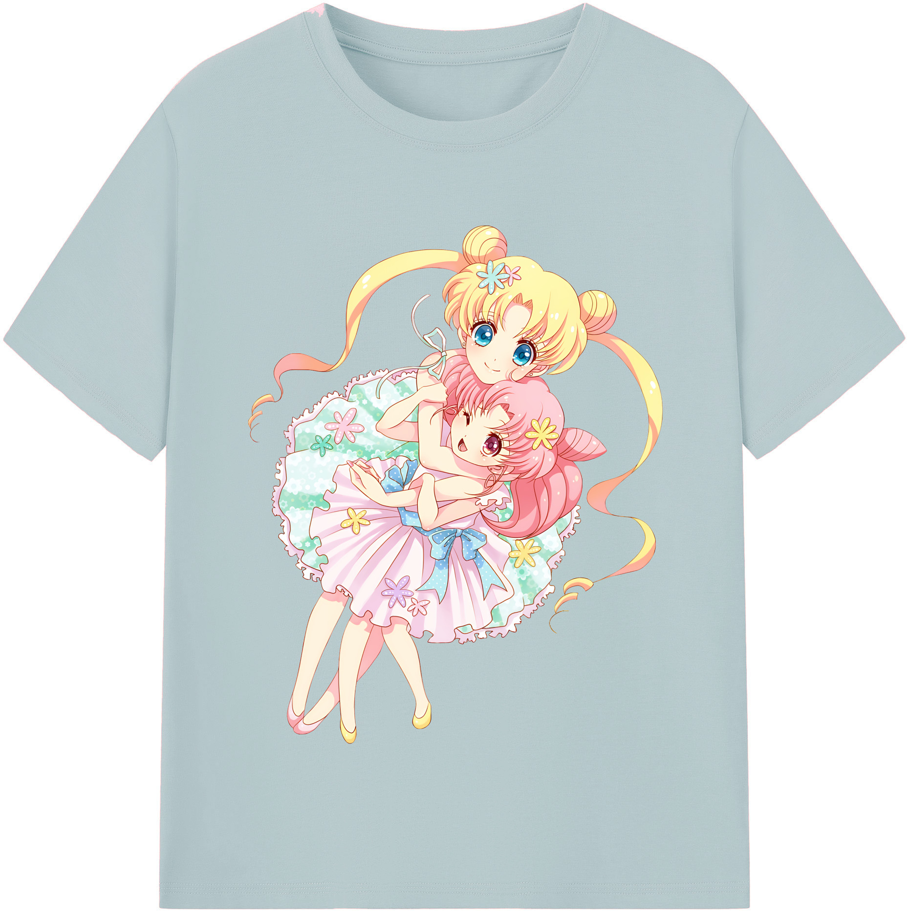 （画像用） 美少女戦士セーラームーン 愛野 美奈子 あいの みなこ Sailor Moon Aino Minako 綿100％半袖Tシャツ（フロントプリント）